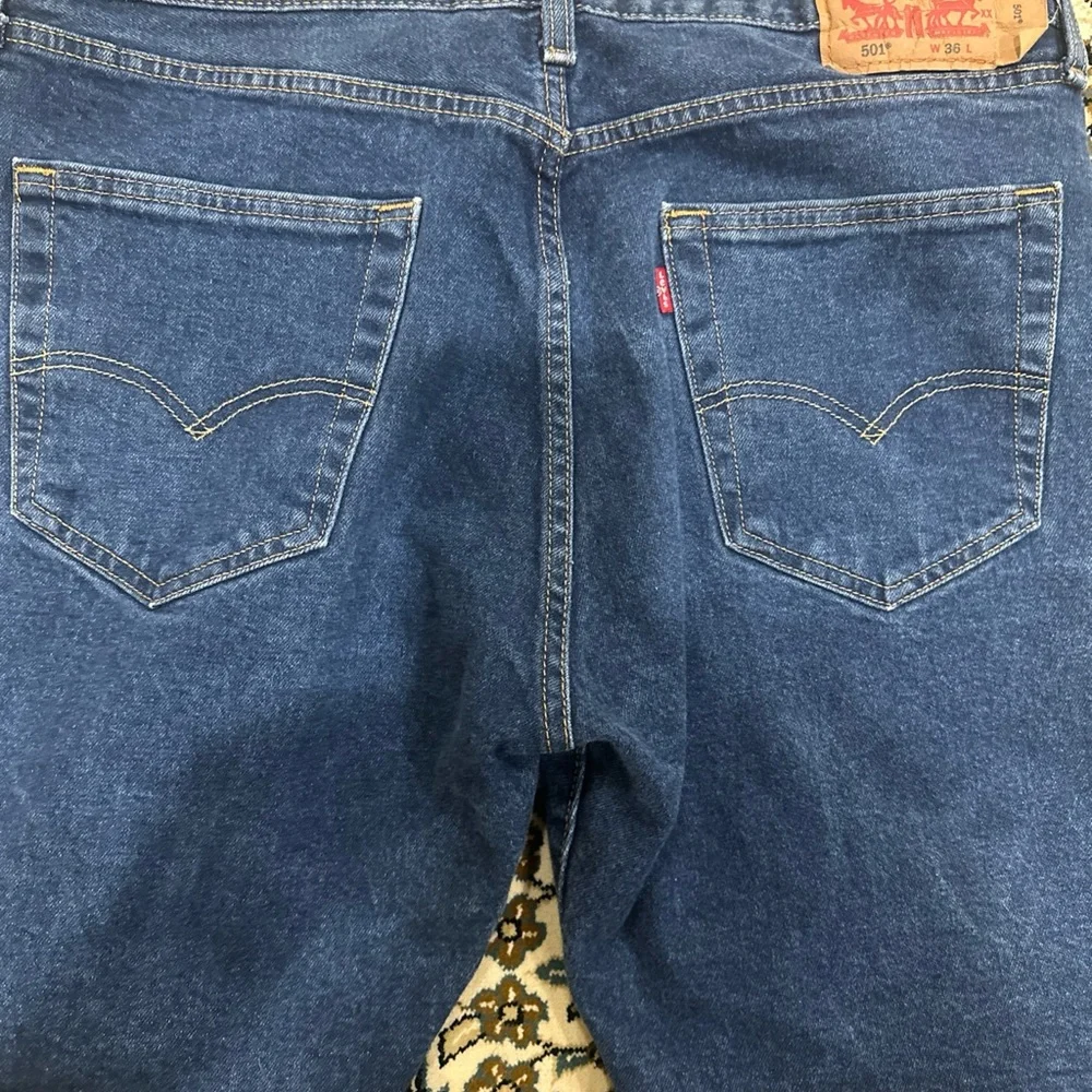 Men's Classic Blue Denim Jean Shorts Levi’s 501